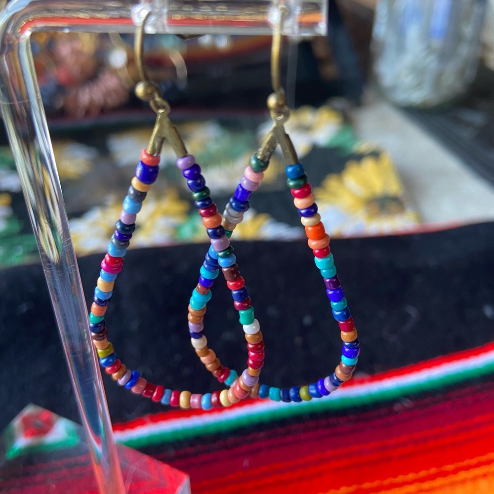 Beautiful colorful beaded Earrings